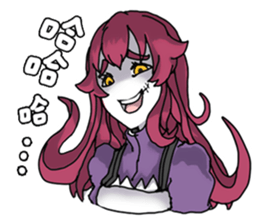 Lamia's daily life Part 2 sticker #10986198