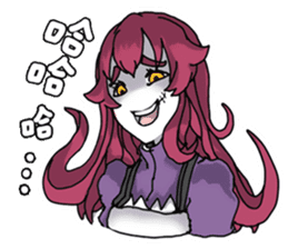 Lamia's daily life Part 2 sticker #10986198