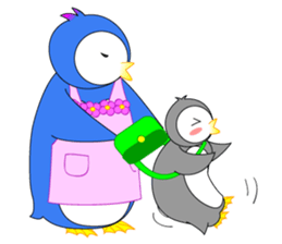 child reading mother's sticker sticker #10986562