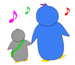 child reading mother's sticker sticker #10986577