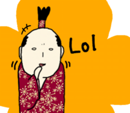 extreme chonmage sticker #10986744