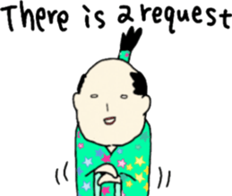 extreme chonmage sticker #10986749