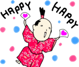 extreme chonmage sticker #10986750