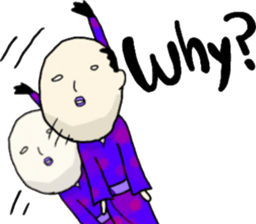 extreme chonmage sticker #10986752