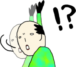 extreme chonmage sticker #10986753