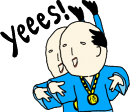 extreme chonmage sticker #10986755