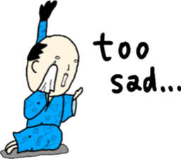 extreme chonmage sticker #10986756