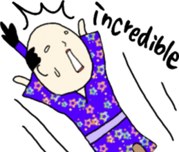 extreme chonmage sticker #10986762