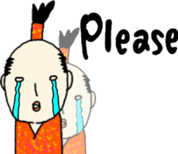 extreme chonmage sticker #10986764