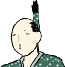 extreme chonmage sticker #10986770