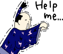 extreme chonmage sticker #10986773