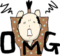 extreme chonmage sticker #10986774