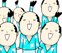 extreme chonmage sticker #10986775