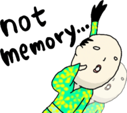 extreme chonmage sticker #10986777