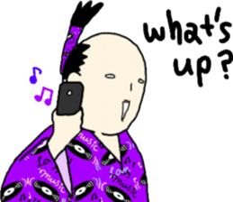 extreme chonmage sticker #10986779