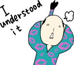 extreme chonmage sticker #10986780