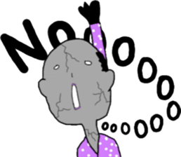 extreme chonmage sticker #10986782