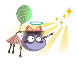 A Lovely Teenager Cartoon Girl sticker #10986816