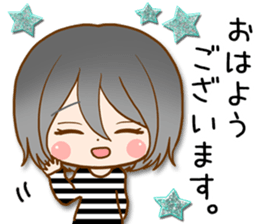 Girls of the indoor group sticker #10987025