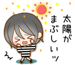 Girls of the indoor group sticker #10987026