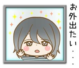 Girls of the indoor group sticker #10987030