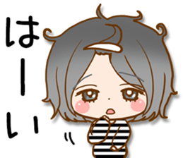 Girls of the indoor group sticker #10987034