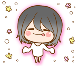 Girls of the indoor group sticker #10987055