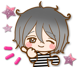 Girls of the indoor group sticker #10987059