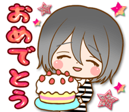 Girls of the indoor group sticker #10987060