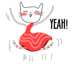 Very Cute but Naughty Cats sticker #10988365