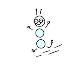 Pastel color green caterpillar2 sticker #10988447