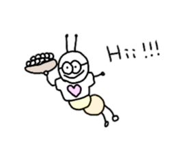 Pastel color green caterpillar2 sticker #10988451