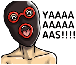 Funny pro wrestling sticker #10988478