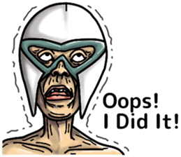 Funny pro wrestling sticker #10988484