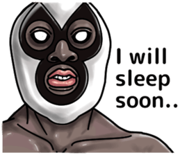 Funny pro wrestling sticker #10988498