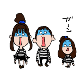 palnosuke palko and ponoko sticker #10988708