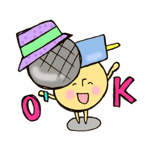 Live house mushroom 2 go to music fes sticker #10989029