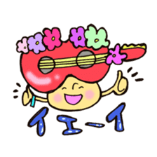 Live house mushroom 2 go to music fes sticker #10989032