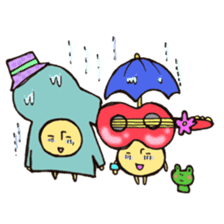 Live house mushroom 2 go to music fes sticker #10989034