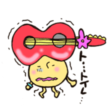 Live house mushroom 2 go to music fes sticker #10989039