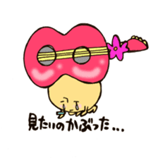 Live house mushroom 2 go to music fes sticker #10989052