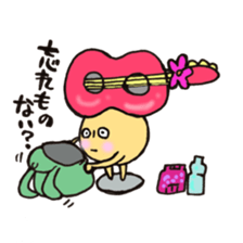 Live house mushroom 2  go to music fes sticker #10989054