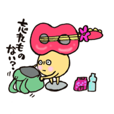 Live house mushroom 2 go to music fes sticker #10989054