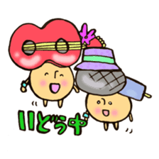 Live house mushroom 2 go to music fes sticker #10989057