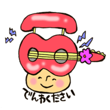 Live house mushroom 2 go to music fes sticker #10989058