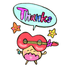 Live house mushroom 2  go to music fes sticker #10989062