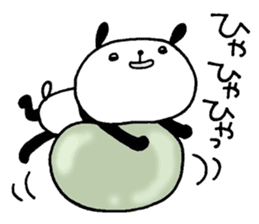 Playful Osaka panda*Senility* sticker #10989557