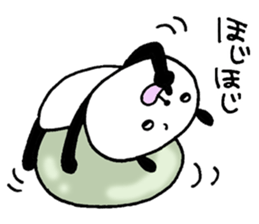 Playful Osaka panda*Senility* sticker #10989558