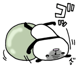 Playful Osaka panda*Senility* sticker #10989559