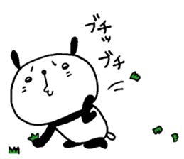 Playful Osaka panda*Senility* sticker #10989562